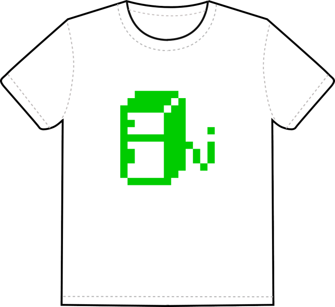iconperday green refrigerator t-shirt → click to order